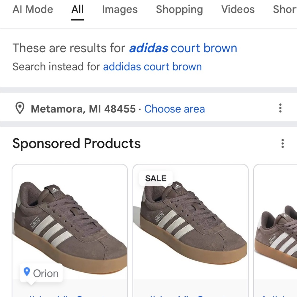 Adidas Court Brown Suede Sneakers like new